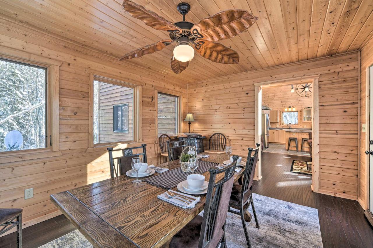 Scenic Hayward Lake View Retreat With Fire Pit Exterior photo